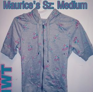 💠🛑FINAL PRICE NWT🛑 Maurices Zipup Hoodie 3/4